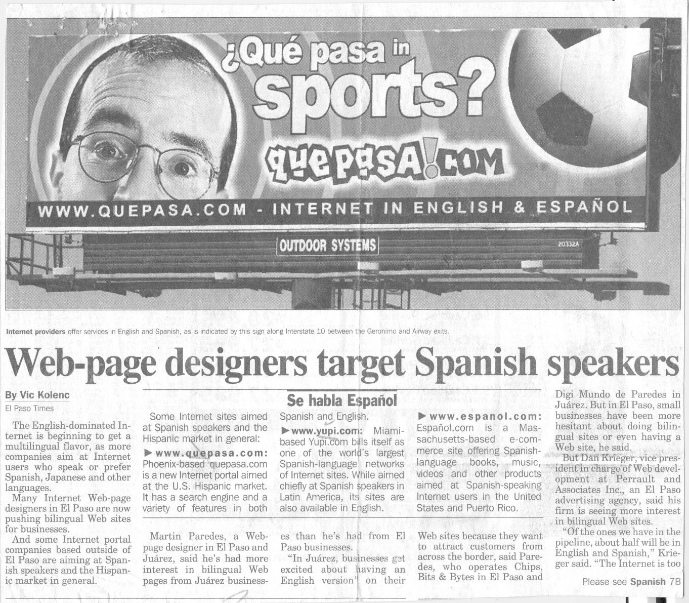 Press Coverage, 1999